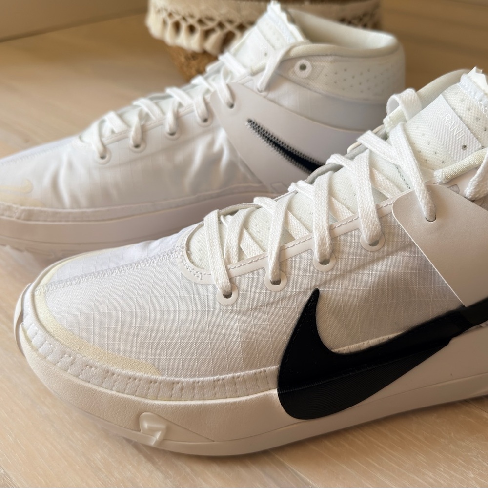 Nike KD 13 TB Promo White Black Men’s Size 11 Basketball Shoe CW4115-103 - Picture 12 of 15